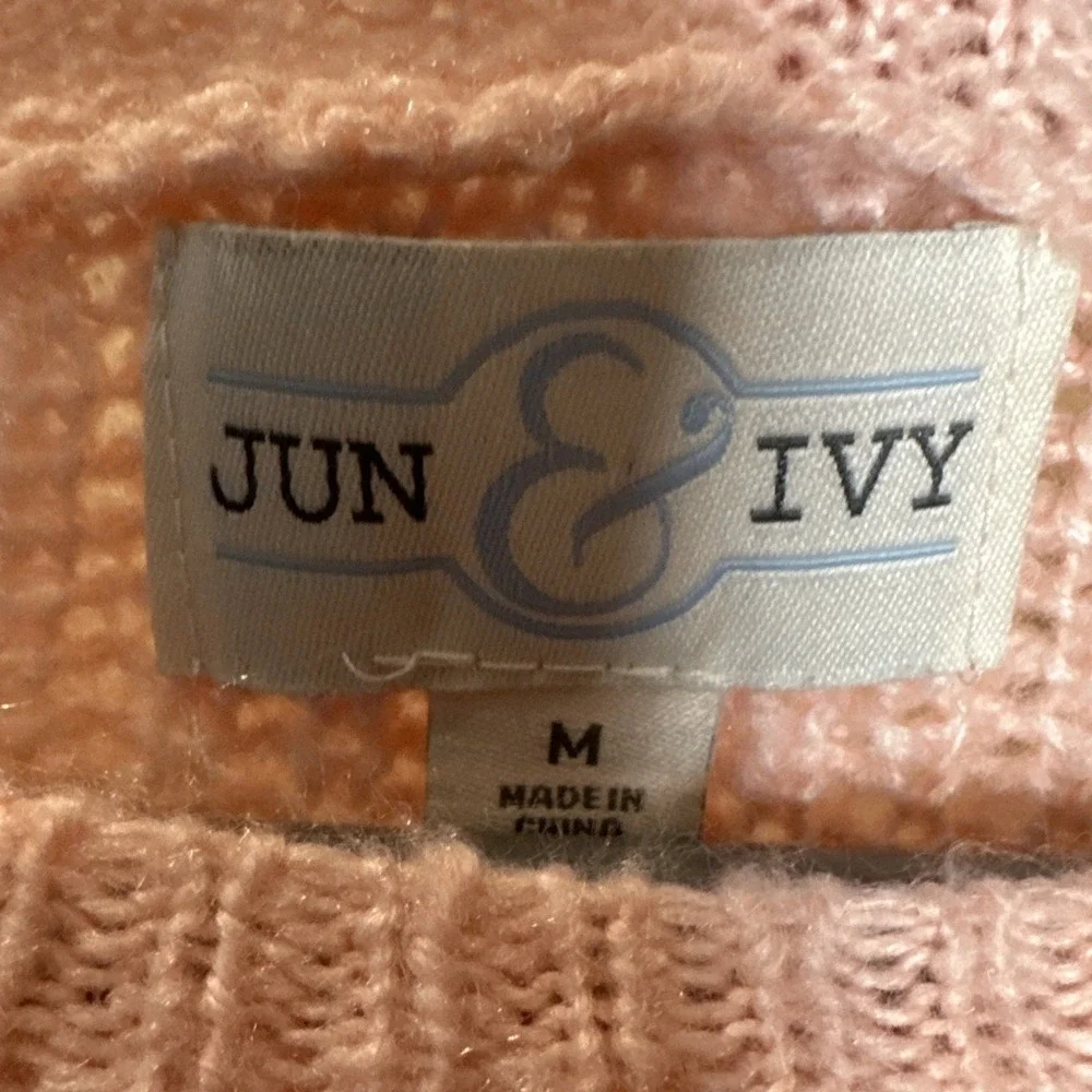 Jun & Ivy Women's Medium Neapolitan Pullover Sweater Super Soft‎  EUC - Picture 4 of 7